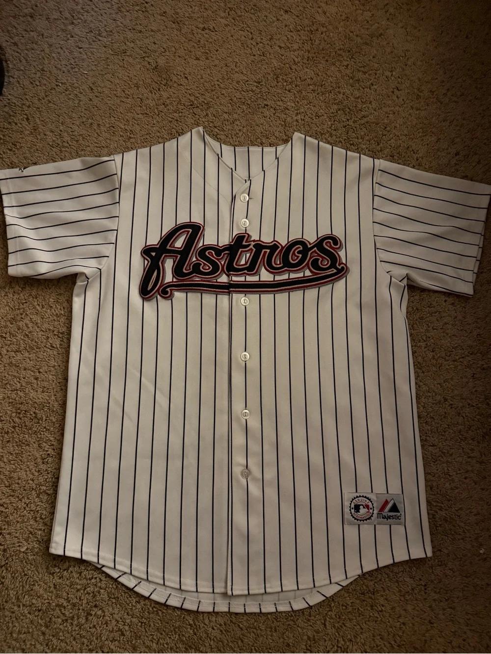 Houston Astros Craig Biggio Vintage Jersey Men’s Large